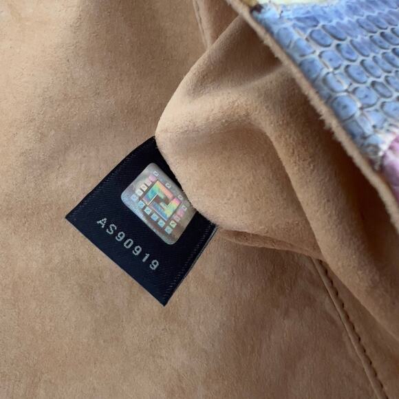 Fendi Pyhon Skin Bubble XXL Baguette - Picture 5 of 11